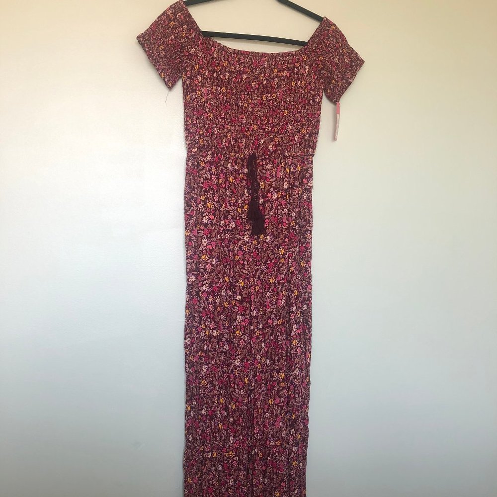 floral jumpsuit